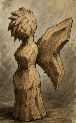 Oscar’s wood carving